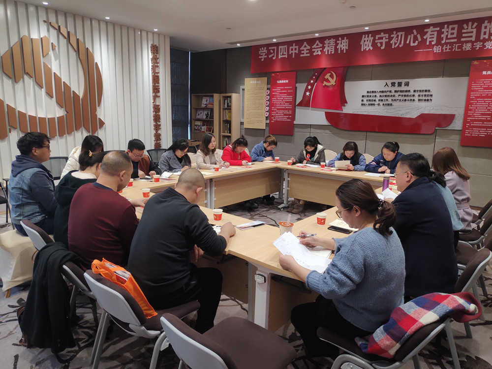 湖北東信醫(yī)藥有限公司黨支部 “不忘初心、牢記使命”主題教育專(zhuān)題民...